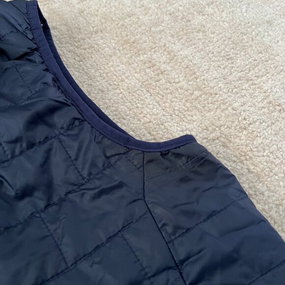 Patagonia Nano Puff Blue Zip Up Puffer Vest Jacket M - Picture 8 of 10